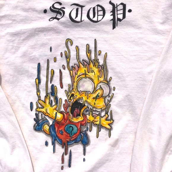 CUSTOM PAINTED LONG SLEEVE - Picture 3 of 3